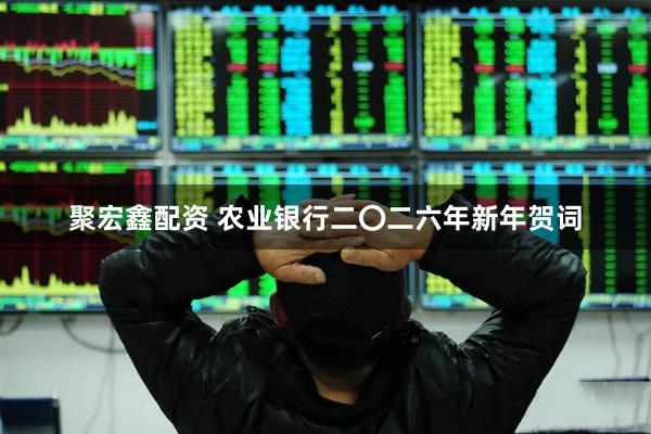 聚宏鑫配资 农业银行二〇二六年新年贺词